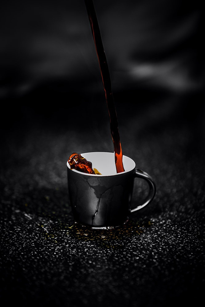 Black coffee